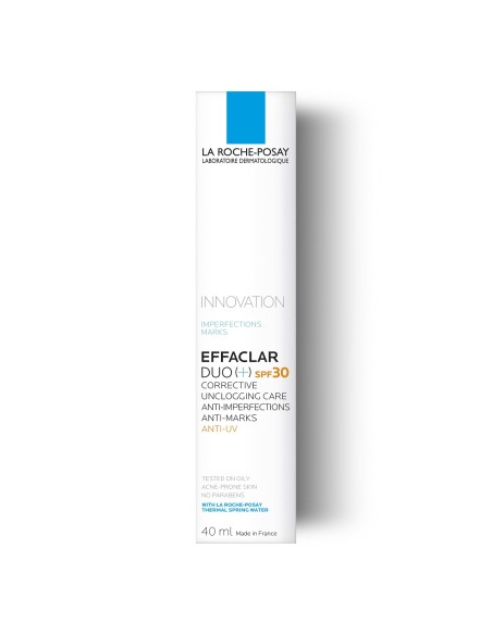 La Roche-Posay Effaclar DUO (+) SPF 30 Korektivna njega protiv nepravilnosti masne kože i začepljenih pora La Roche-Posay Effaclar DUO (+) SPF 30 Korektivna njega protiv nepravilnosti masne kože i začepljenih pora
