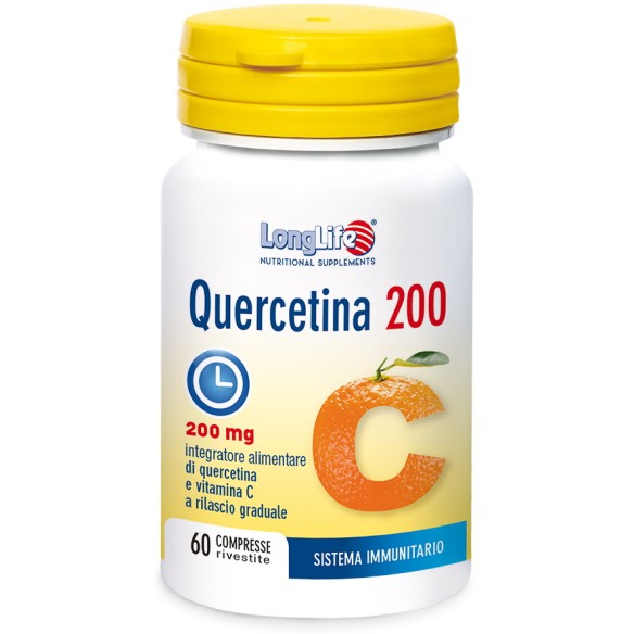 LongLife Quercentina 200 mg + Vitamin C T/R tablete