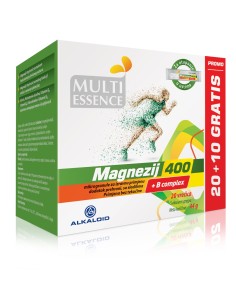 Alkaloid Multi Essence Magnezij 400 + B complex Mikrogranule + 10 vrećica GRATIS