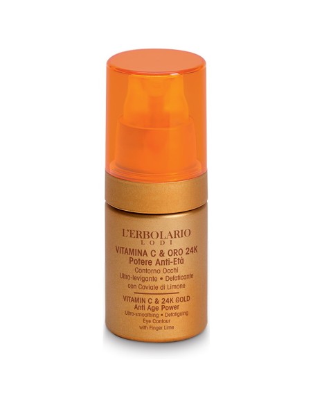 Lerbolario Vitamin C & 24K Gold krema oko očiju Lerbolario Vitamin C & 24K Gold krema oko očiju