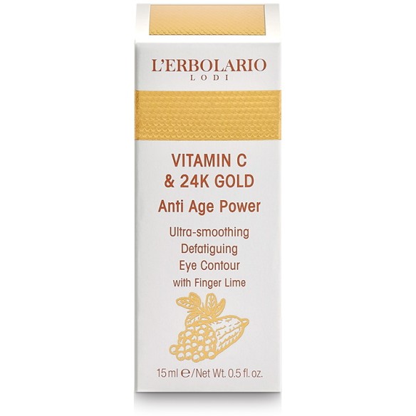 Lerbolario Vitamin C & 24K Gold krema oko očiju Lerbolario Vitamin C & 24K Gold krema oko očiju