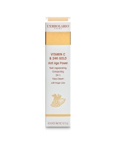 Lerbolario Vitamin C & 24K Gold Nutri-regenerativna 24 satna krema za lice 2