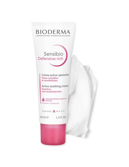 Bioderma Sensibio Defensive Rich Aktivna umirujuća hidratantna krema, osjetljiva suha koža Bioderma Sensibio Defensive Rich Aktivna umirujuća hidratantna krema, osjetljiva suha koža
