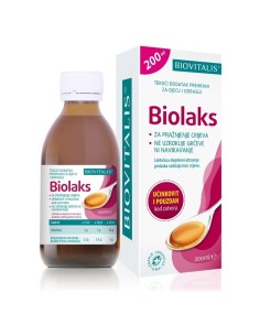 Biovitalis Biolaks tekući dodatak prehrani