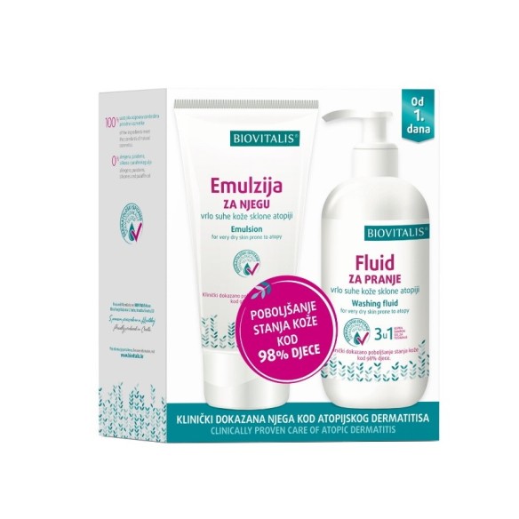 Biovitalis Set Emolium skin set 2 u 1