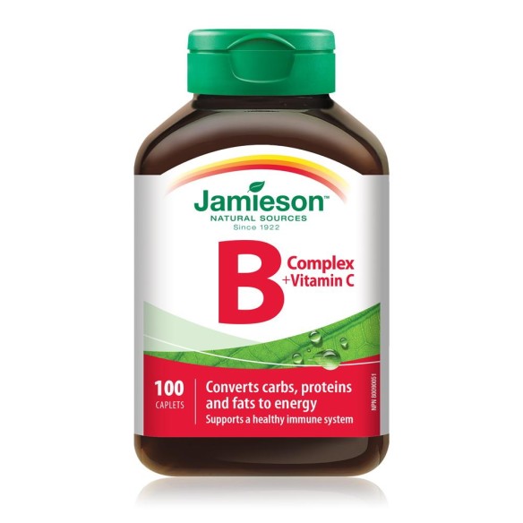 Jamieson B kompleks s vitaminom C tablete