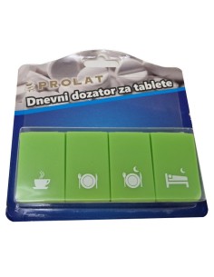 Prolat Elena mini Dnevno organizator uzimanja lijekova 1x4 - dozator za lijekove