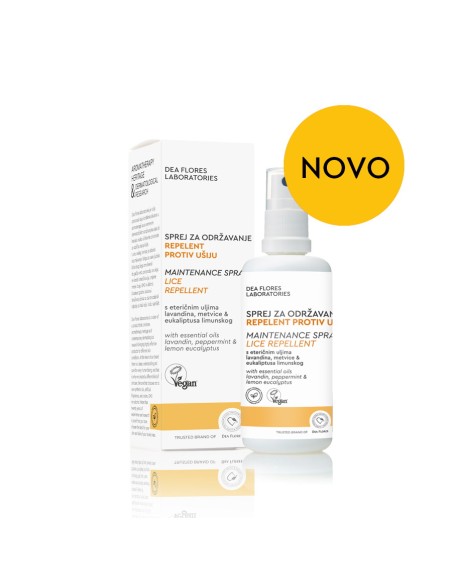 Dea Flores Repellent Sprej za održavanje - repelent protiv ušiju Dea Flores Repellent Sprej za održavanje - repelent protiv ušiju
