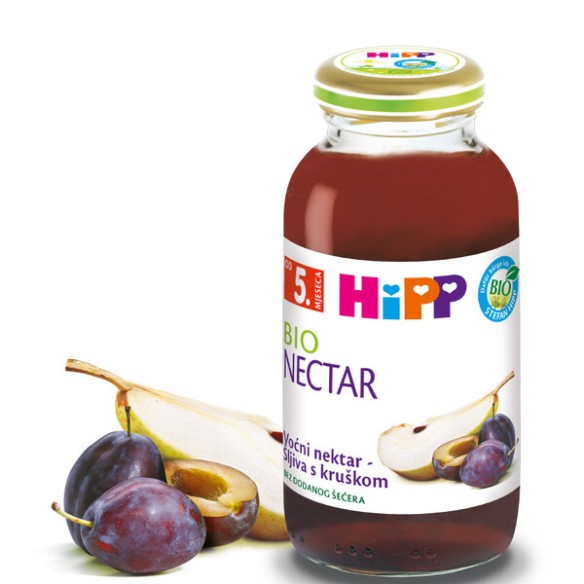 Hipp Voćni nektar - Šljiva s kruškom (8043-01)