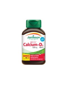 Jamieson Kalicij + Vitamin  D3