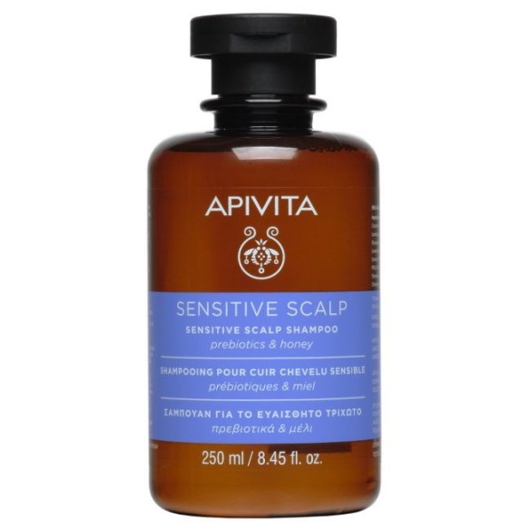 Apivita Sensitive scalp shampoo with prebiotics & honey