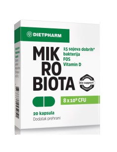 Dietpharm Mikrobiota kapsule 1+1 PROMO, dodatak prehrani 2