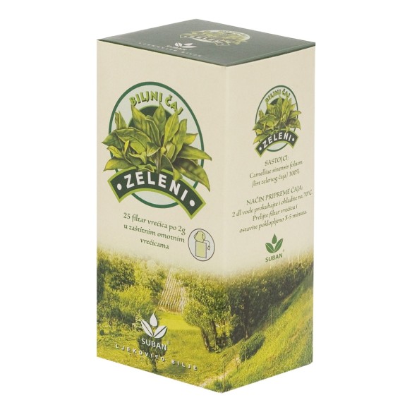 Suban Zeleni čaj filter vrećice
