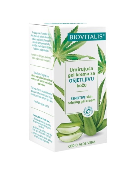Biovitalis Umirujuća gel krema za osjetljivu kožu