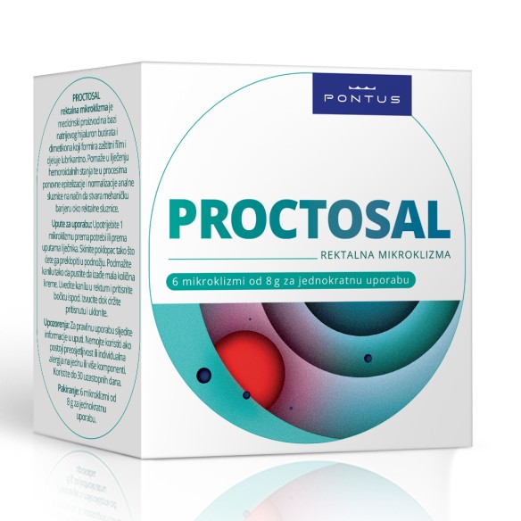 Pontus Pharma Proctosal rektalna mikroklizma
