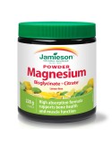 Jamieson Magnezij prašak bisglicinat i citrat limun limeta, dodatak prehrani