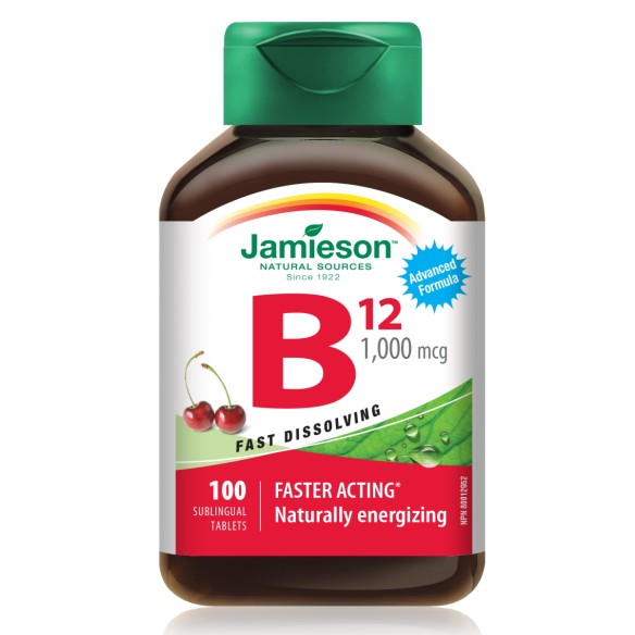 Jamieson Vitamin B12 1000 mcg sublingvalne tablete