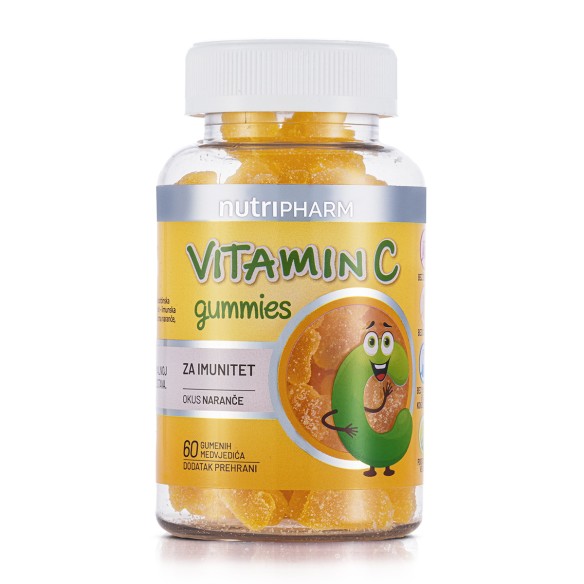 Nutripharm Vitamin C gummies gumeni medvjedići
