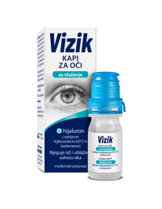 Vizik kapi za oči za vlaženje