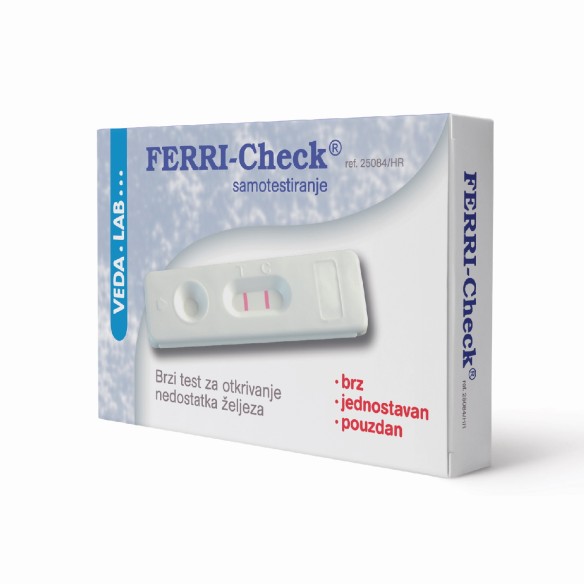 Salveo Ferri-Check kućni test za otkrivanje nedostatka feritina u krvi