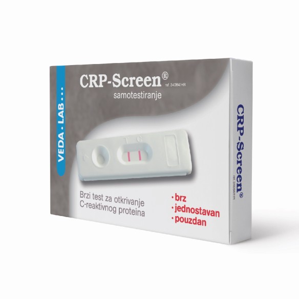 Salveo CRP-Screen kućni test za određivanje razine C-reaktivnog proteina u krvi