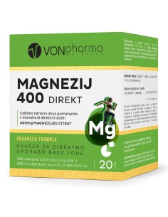 Vonpharma Magnezij 400 direkt prašak