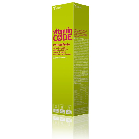 Yasenka Vitamin Code C 1000 Forte šumeće tablete