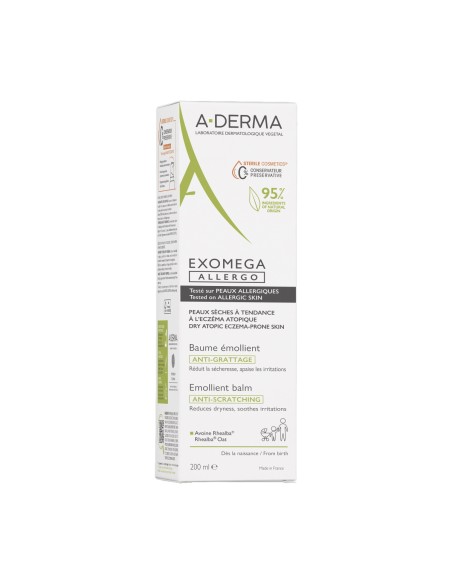 A-derma Exomega Allergo emolijentni balzam A-derma Exomega Allergo emolijentni balzam