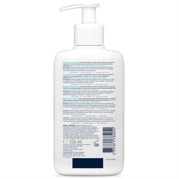 CeraVe Blemish Control Cleanser gel za čišćenje za kožu sklonu nepravilnostima CeraVe Blemish Control Cleanser gel za čišćenje za kožu sklonu nepravilnostima
