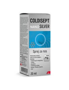 Alpen Pharma Coldisept NanoSilver sprej za nos
