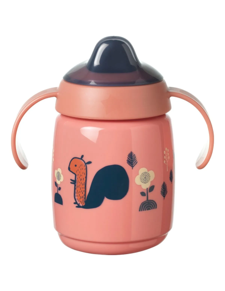 Tommee Tippee Superstar šalica s usnikom 6+ losos Tommee Tippee Superstar šalica s usnikom 6+ losos