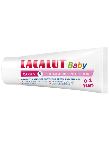 Lacalut baby 0-2 zubna pasta za zaštitu od karijesa i šećerne kiseline