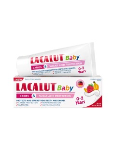 Lacalut baby 0-2 zubna pasta za zaštitu od karijesa i šećerne kiseline