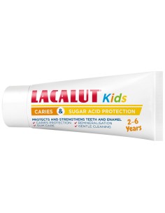 Lacalut kids 2-6 zubna pasta za zaštitu od karijesa i šećerne kiseline 2