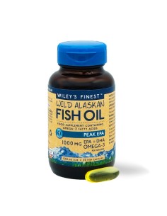 Wiley's Finest Wild Alaskan Fish Oil, Peak EPA 2