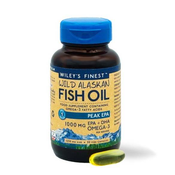 Wiley's Finest Wild Alaskan Fish Oil, Peak EPA