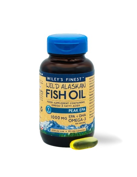 Wiley's Finest Wild Alaskan Fish Oil, Peak EPA Wiley's Finest Wild Alaskan Fish Oil, Peak EPA