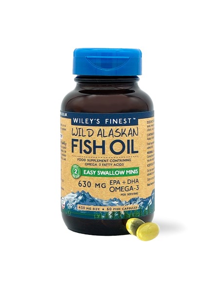 Wiley's Finest Wild Alaskan Fish Oil, Easy Swallow Minis Wiley's Finest Wild Alaskan Fish Oil, Easy Swallow Minis