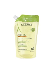 A-derma Exomega Control Emolijentno ulje za tuširanje (Refill)