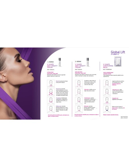 Skeyndor Global Lift V-Shape Lifting kit za vrat