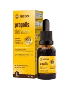 Medex Propolis Defense Alkoholna tinktura s kapaljkom