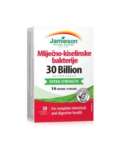 Jamieson Mliječno-kiselinske bakterije/probiotik extra snaga 30 milijardi kapsule