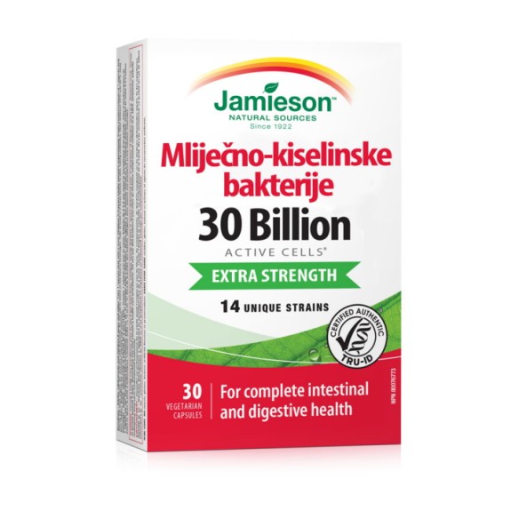 Jamieson Mliječno-kiselinske bakterije/probiotik extra snaga 30 milijardi kapsule