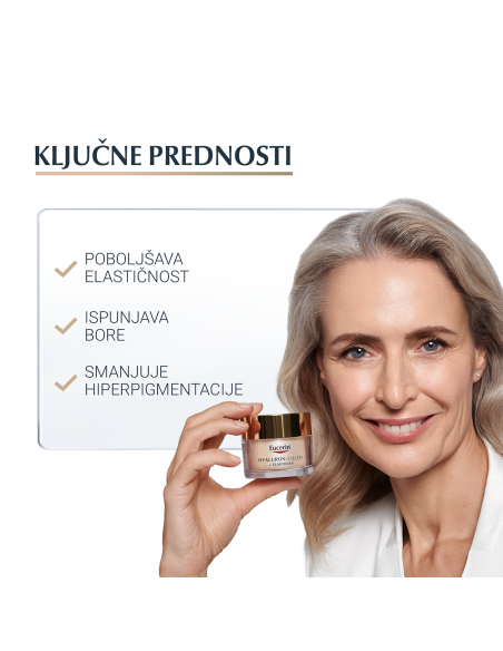 Eucerin Hyaluron-Filler + Elasticity dnevna njega s SPF 15 69675 NOVA Eucerin Hyaluron-Filler + Elasticity dnevna njega s SPF 15 69675 NOVA