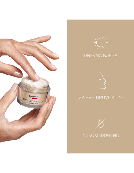 Eucerin Hyaluron-Filler + Elasticity dnevna njega s SPF 15 69675 NOVA Eucerin Hyaluron-Filler + Elasticity dnevna njega s SPF 15 69675 NOVA