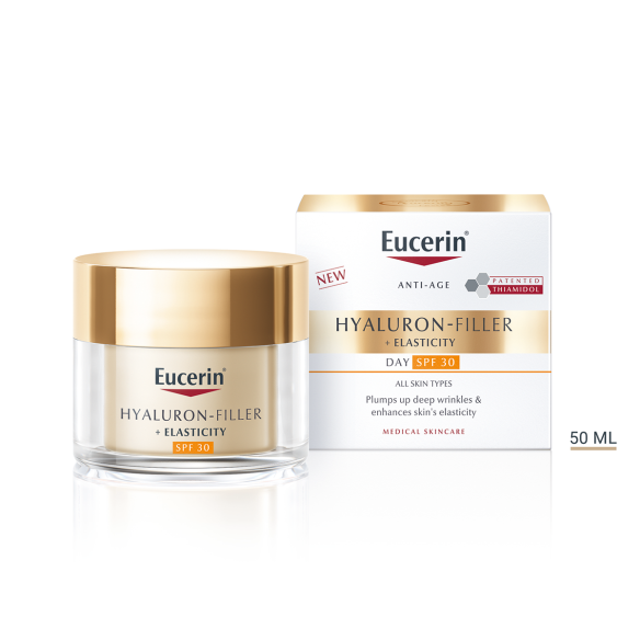 Eucerin Hyaluron-Filler + Elasticity dnevna njega s SPF 30 83568 NOVA Eucerin Hyaluron-Filler + Elasticity dnevna njega s SPF 30 83568 NOVA
