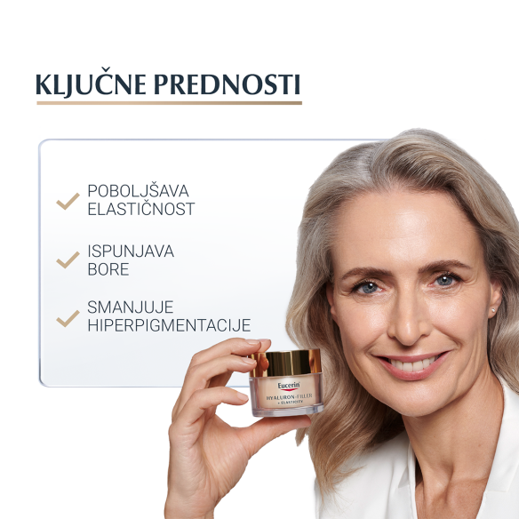 Eucerin Hyaluron-Filler + Elasticity dnevna njega s SPF 30 83568 NOVA Eucerin Hyaluron-Filler + Elasticity dnevna njega s SPF 30 83568 NOVA
