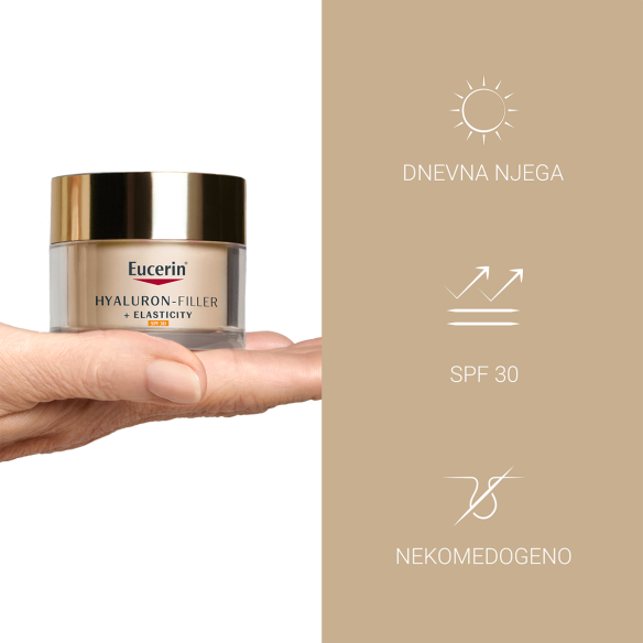 Eucerin Hyaluron-Filler + Elasticity dnevna njega s SPF 30 83568 NOVA Eucerin Hyaluron-Filler + Elasticity dnevna njega s SPF 30 83568 NOVA