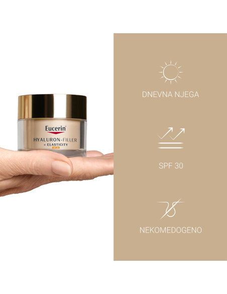 Eucerin Hyaluron-Filler + Elasticity dnevna njega s SPF 30 83568 NOVA Eucerin Hyaluron-Filler + Elasticity dnevna njega s SPF 30 83568 NOVA
