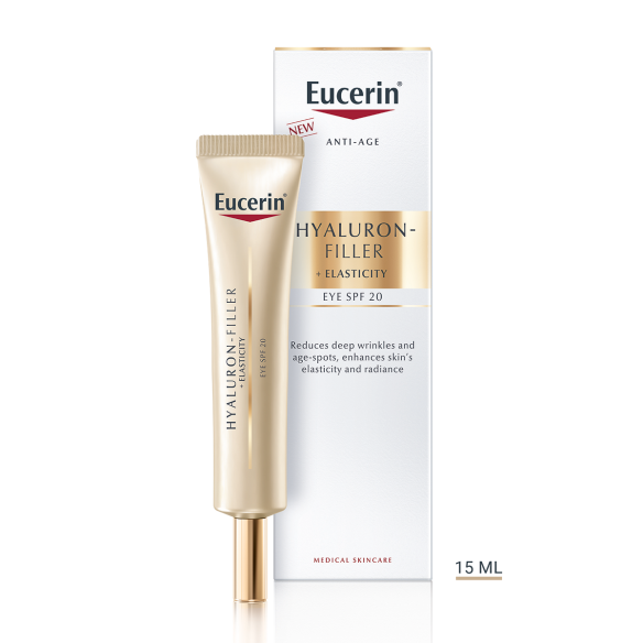 Eucerin Hyaluron-Filler + Elasticity krema za područje oko očiju SPF 20 83531 NOVA Eucerin Hyaluron-Filler + Elasticity krema za područje oko očiju SPF 20 83531 NOVA